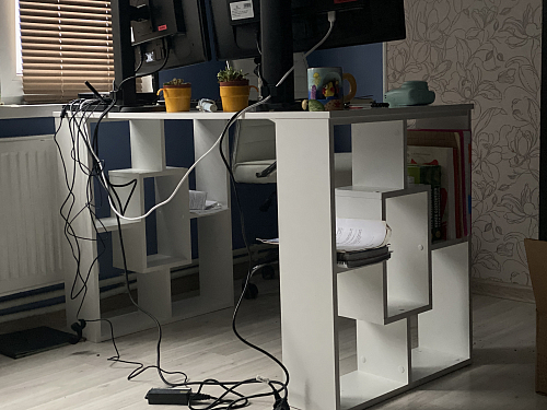 Письменный стол СПм-15 бетон фото покупателя 13